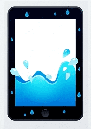 iPad水没故障の基板クリーニング