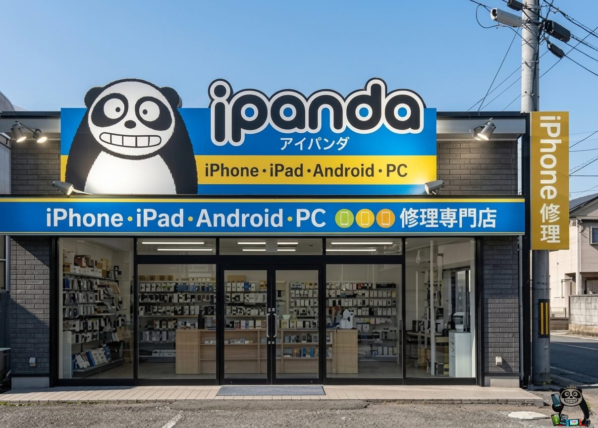 iPhone Android 修理ならiPanda